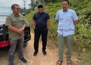 Soal Jalan dan Jamkesda, H M Syukur Kunker ke Sungai Putih