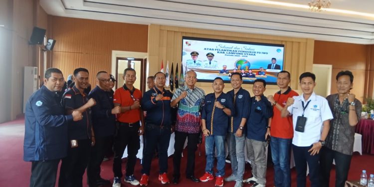 DPP KWIP Mengucapkan Selamat Sukses Pada Pengurus Daerah IWO Lampung Utara Yang di Lantik