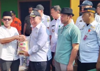 Bupati Tanggamus Kunjungi Warga Terdampak Banjir Kecamatan Wonosobo 