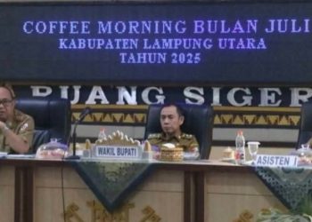 Wakil Bupati Pimpin Coffee Morning Bulan Juli 2025 di Kabupaten Lampung Utara