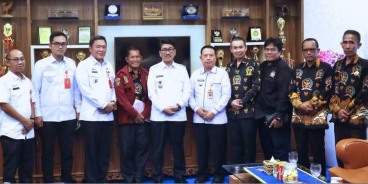 Kunjungan Persatuan Anggota BPD Lampung Utara