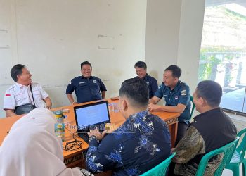 Kominfotiksan Kabupaten Pesisir Barat menjalin komitmen kerja sama strategis dengan Komite Wartawan Indonesia Perjuangan