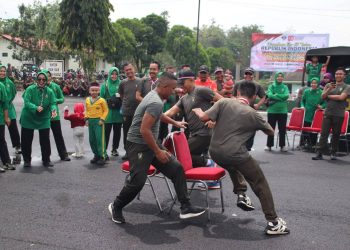 Keluarga Besar Kodim 0412/LU Gelar Semarak Lomba Kemerdekaan RI ke 80 tahun 2025.
