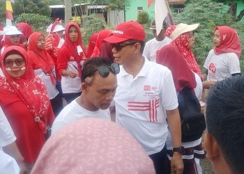 Ribuan Warga Antusias Ikuti Jalan Sehat dan Senam Massal di Desa Suka Maju