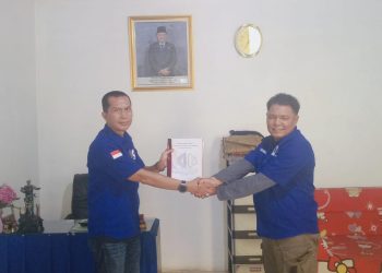 Selamat, Anton Sudarmono Terima SK DPC IKBOS kabupaten Lampung Utara