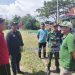 Bupati Pantai Barat Dedi Irawan meninjau proses latihan calon Tim Pengibar Bendera
