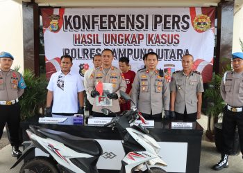 Pelaku Pembunuhan IRT di Kebun Singkong, Berhasil Diamankan Sat Reskrim Polres Lampung Utara