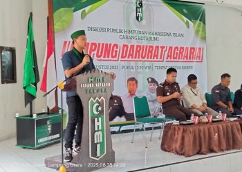 Diskusi Publik HMI Bertema “Lampung Darurat Agraria”