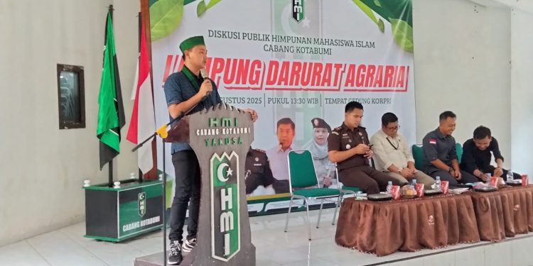 Diskusi Publik HMI Bertema “Lampung Darurat Agraria”