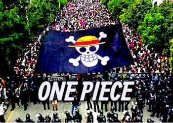 One Peace: Bendera Anime Warnai Gelombang Demonstrasi: Dari Indonesia Menyebar ke Nepal hingga Prancis