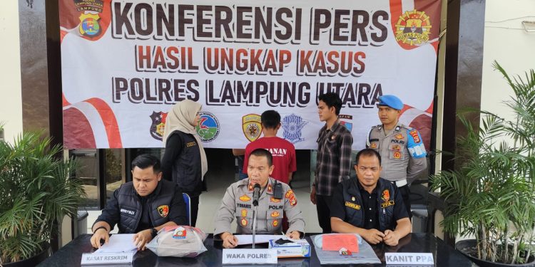 Gerak Cepat, Sat Reskrim Polres Lampung Utara Ringkus Pelaku Persetubuhan dan Pencabulan Anak di Oku Selatan, Sumatera Selatan