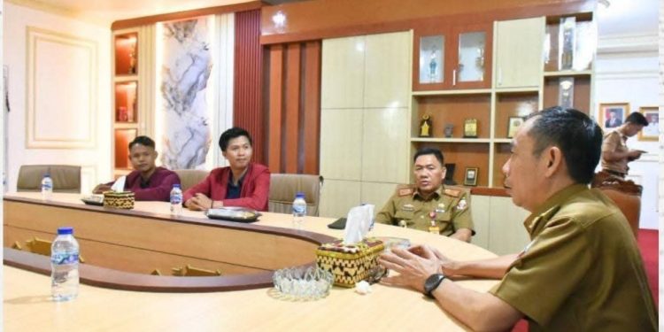 WAKIL BUPATI LAMPUNG UTARA TERIMA AUDIENSI IMM LAMPUNG UTARA