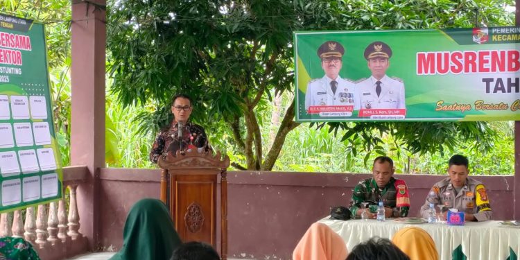 Kecamatan Abung Tengah Gelar Musrenbang 2025, Ini Empat Poin Yang di Sampaikan Kasim!