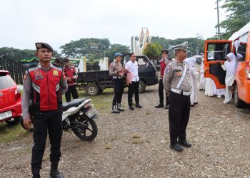 Polres Merangin Berikan Pengamanan Dalam Memperingati Hari Santri Nasional (HSN) 2025