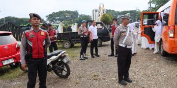 Polres Merangin Berikan Pengamanan Dalam Memperingati Hari Santri Nasional (HSN) 2025