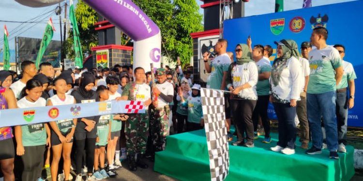 Fun Run 5K Meriahkan HUT TNI di Lampung Timur