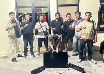 Tak Sampai Dua Hari, Polisi Bekuk Pelaku Pencurian TV di Menggala