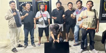 Tak Sampai Dua Hari, Polisi Bekuk Pelaku Pencurian TV di Menggala