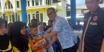 IKAPA Bagikan Sembako dan Penyuluhan KAMTIBMAS di Abung Tengah