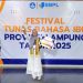 Putri Wartawan di Tuba Sukses Raih Juara 2 Lomba Pidato FTBI Tingkat Lampung