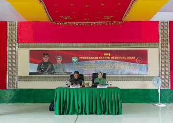 Danrem 012/Teuku Umar Kunjungi Kodim 0115/Simeulue, Tekankan Profesionalisme dan Disiplin Prajurit