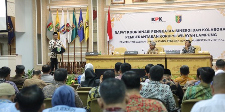 Bupati Lamtim Dukung Penguatan Sinergi Pemberantasan Korupsi di Lampung