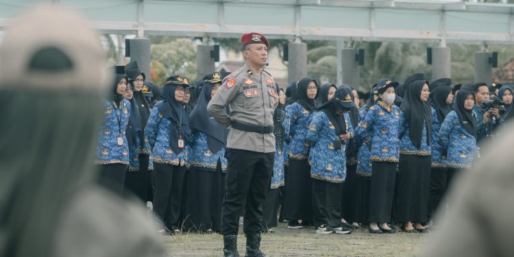 Pemkab Pesibar Gelar Upacara Peringatan Hari Pahlawan, Ini Pesan Wakil Bupati Irawan Topani