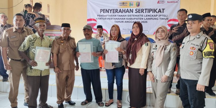 BPN dan Bapenda Lampung Timur Kolaborasi Integrasi NIB–NOP