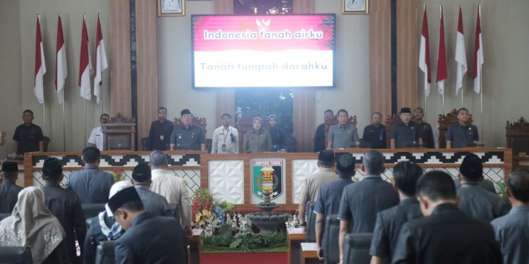 Dua Raperda Disetujui Jadi Peraturan Daerah, Wabup Azwar Hadi Apresiasi DPRD Lampung Timur