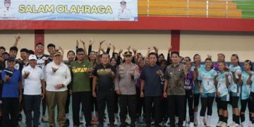 Azwar Hadi Buka Kompetisi Bola Voli se-Kabupaten Lampung Timur 2025