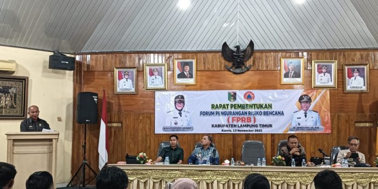 Tanggap Bencana, Lamtim Bentuk Forum PRB