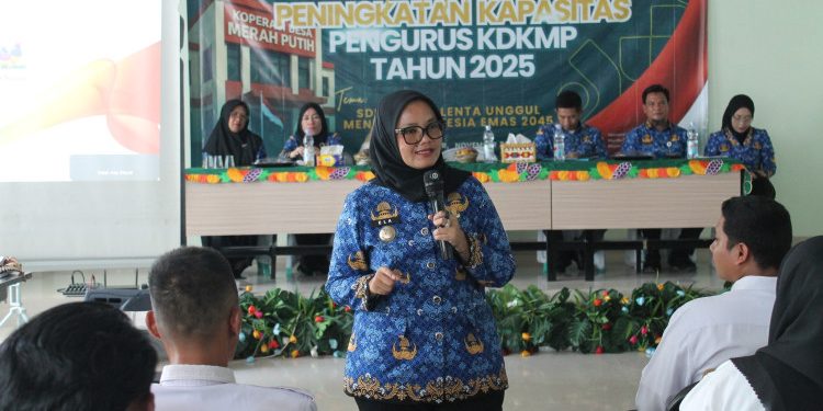 Bupati Lampung Timur Beri Semangat pada Pelatihan Peningkatan Kapasitas Pengurus KDMP