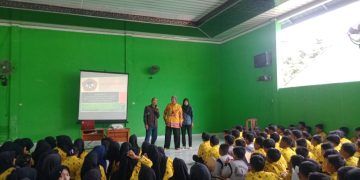 LPA Lampung Tengah Gelar Edukasi Bahaya Bullying, Pergaulan Bebas, dan Narkotika di SMPN 1 Seputih Agung
