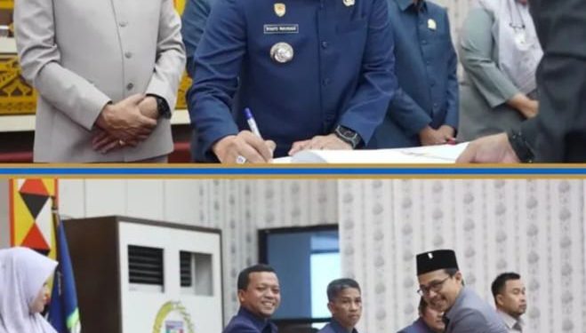 DPRD Pringsewu Rapat Paripurna Terkait Raperda APBD 2026