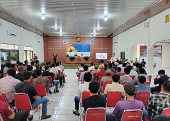 Cegah Konflik Sosial di Wilayah Kodim 0412/Lampung Utara, Tim Pusintelad Adakan Binkom