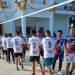Pertandingan Turnamen Bola Voli HUT ke-76 Kabupaten Merangin