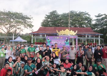 Bupati Dedi Irawan Resmk Tutup Turnamen Perwosi CUP 2025