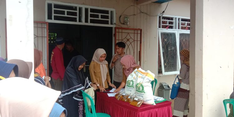 Desa Ogan Campang Salurkan Bantuan Pangan