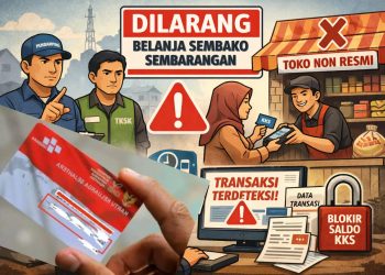 ‎Pendamping dan TKSK Peringatkan KPM, Gesekan KKS di Warung Tak Resmi Berisiko Evaluasi Bantuan