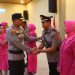 Rotasi Jabatan, Kapolres Lampung Tengah Pimpin Upacara Sertijab Kapolsek Selagai Lingga