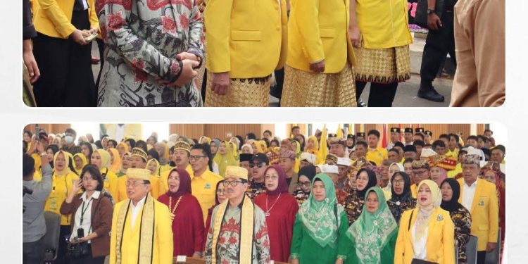 Hadiri Musda Partai Golkar, Bupati Perkuat Peran Politik Menuju Lampung Utara yang Bermartabat, Maju, Aman dan Sejahtera