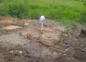Pembangunan Sumur Bor Tanpa Papan Informasi di Desa Tanjung Ilir Mangkrak, Kades Mengakui Tidak Tau Asal Usul Sumber Dana