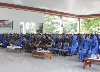 Komandan Batalyon Infanteri 7 Marinir Berikan Entry Briefing Kepada Seluruh Prajurit Yonif 7 Mar
