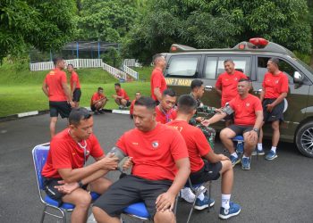 PEMBINAAN FISIK PRAJURIT BATALYON INFANTERI 7 MARINIR