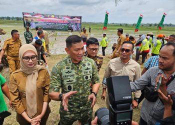 Tanam Padi Serentak di Lampung Timur, Kodam XXI/Radin Inten Dorong Lompatan Produksi Pangan