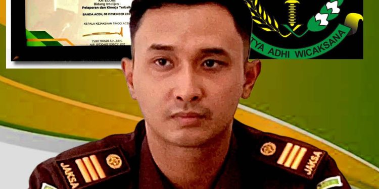 Kejari Simeulue Raih Penghargaan Terbaik III Bidang Intelijen Se-Aceh