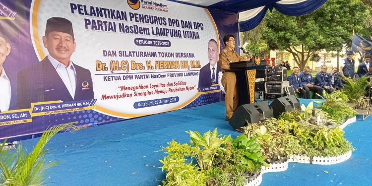 Imam Syuhada Kembali Menjadi Ketua DPD Partai NasDem Lampung Utara