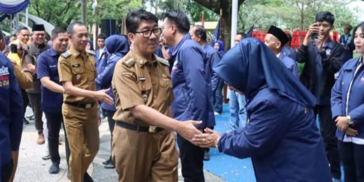 Bupati Lampung Utara : Hadiri Pelantikan DPD Dan DPC Partai Nasdem 2025/2029