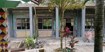 Gedung SMPN 1 Atap Pardasuka Pringsewu Mangkrak