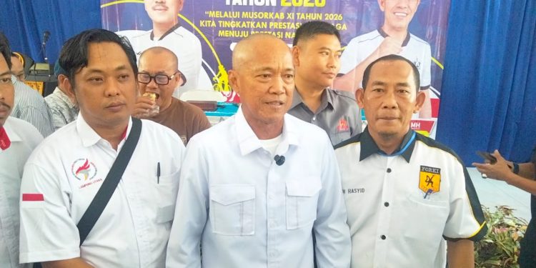 Ansori Sabak Nahkodai KONI Lampung Utara 2026-2031, Bidik Prestasi Hingga Level Nasional